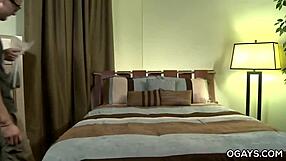 I, twink Scotty Blake, masturbate with a cucumber