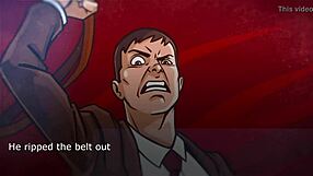 Secretária loira explora inserção vaginal selvagem em estilo cômico