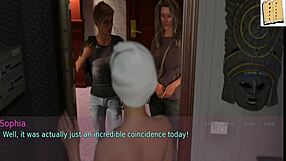 A Wife and Stepmother in a Cartoon Game