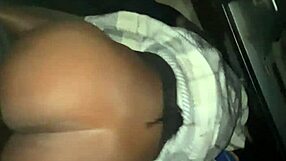 shy teen neighbor gets wild with ebony big ass outdoors