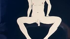 Intriguing Cartoon Babe Reveals His Penis In Hentai