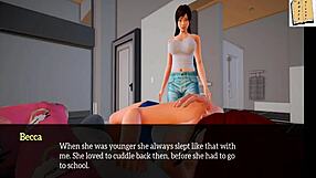 Big Tits Anime Girl In Family Game