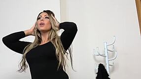 Fake agent interviews tattooed German girl on casting couch