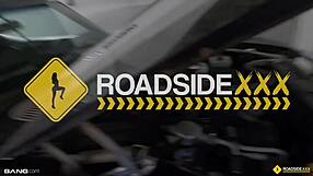 thick latina stripper fucks the mechanic by the roadside