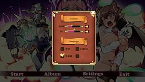 Succubus Chan Undresses Giant Waifu in Hentai Game.