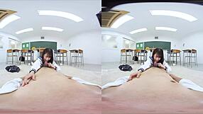 Classroom confession turns wild: Senpai, I love you, I'll do ANYTHING! Ordered naughty acts like a king!