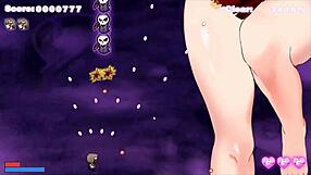 Succubus Chan Undresses Giant Waifu in Hentai Game.