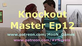 knockout master dominates with big tits and ass