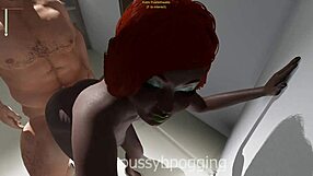 fat guy fucks black girl in model agency scene