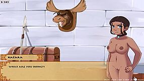 watch this sloppy blowjob in 4 elements trainer