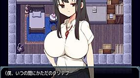 katagiri-san acts cold in anime game