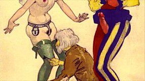 these vintage erotic drawings are so cool
