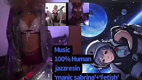 Manic Sabrina Explores Pinball Fetish in Bizarre Adventure