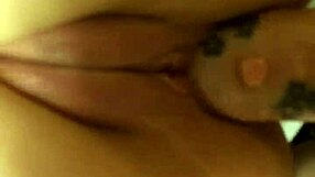 tattooed teen's tight pussy pov fucked