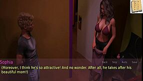 A Wife and Stepmother in a Cartoon Game