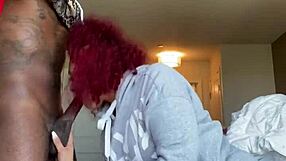 Fat Lady Sucks Big Cock Pov