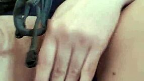 Lonely Girl Achieves Intense Orgasm by Caressing Wet Pussy