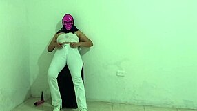 albañil fulfills wife's halloween fantasy with friend watching!