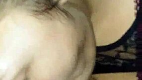 Slut sucks cock deepthroat blowjob with intense sucking