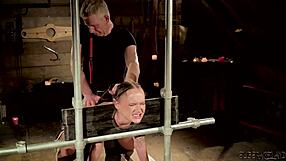 Teen screams in bdsm