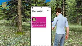 Exciting ripples in 3D anime game where clothes get ripped!