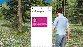 Exciting ripples in 3D anime game where clothes get ripped!