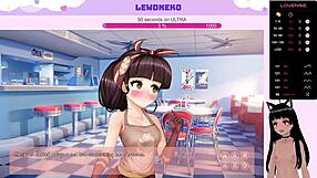 Vtuber Lewdneko Gets Naked While Playing Order Us Part 1