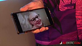 Hairless Blonde Arielle Aquinas Engages in Anal Doggystyle with Director