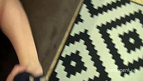 sumptuous busty blonde throats dick then rides like a cowgirl