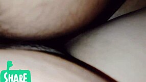 Close up interaction by her boyfriend in her room