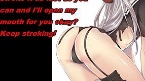 Amatsukaze and Shimakaze Provide Dual Jerk Off Instructions in Anime Style