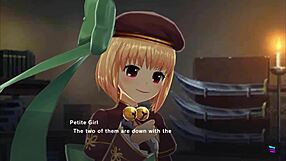 omg, riding hard in magicami koihime muso collab with wild 3some action