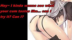 Amatsukaze and Shimakaze Provide Dual Jerk Off Instructions in Anime Style