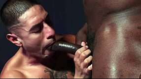 Interracial Fucking Frenzy with Aaron Trainer and Luis Logan! You Gotta See This Action!