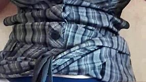 Lonely Girl Achieves Intense Orgasm by Caressing Wet Pussy