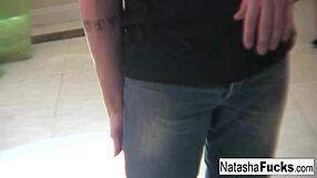 natasha nice says, 'i'm masturbating alone'