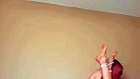 Bound Wife Gets Pounded In Bondage Ball Licking Session