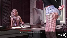 FashionBusiness - Sexy Secretary in 3D Anime Game. E1 32 - Want to See Her Naughty Side?