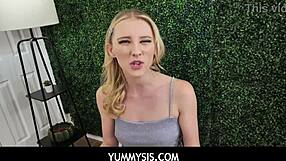 YUMMYSIS - MY LITTLE 18+ STEPSISTER MELODY MARKS WANTS TO GET BACK TO HER BF