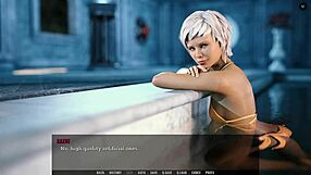 Lesbian sex and fucking in 3d cartoon game tales from the unending void 31