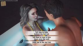 a wife and stepmother explore missing scenes in their family game