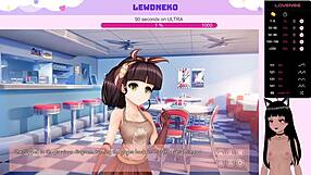 Vtuber Lewdneko Gets Naked While Playing Order Us Part 1