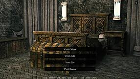 Lesbian sex and fucking in 3d cartoon game tales from the unending void 31