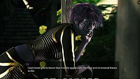 Lesbian sex and fucking in 3d cartoon game tales from the unending void 31