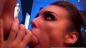 TiffanyTyler Sucks Monster Cock in Stripper Experience