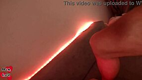 Sexy Latina teen stepsis in lingerie