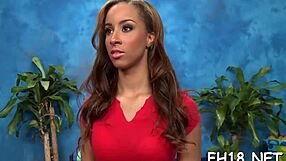 Vášený sex po relaxační masáži