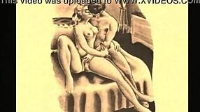 你见过这些复古色情卡通画吗？