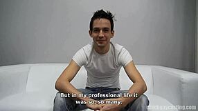 I suck and fuck in Czech gay casting as Lukas 7714