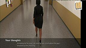 gorgeous brunette katie performs deepthroat scene